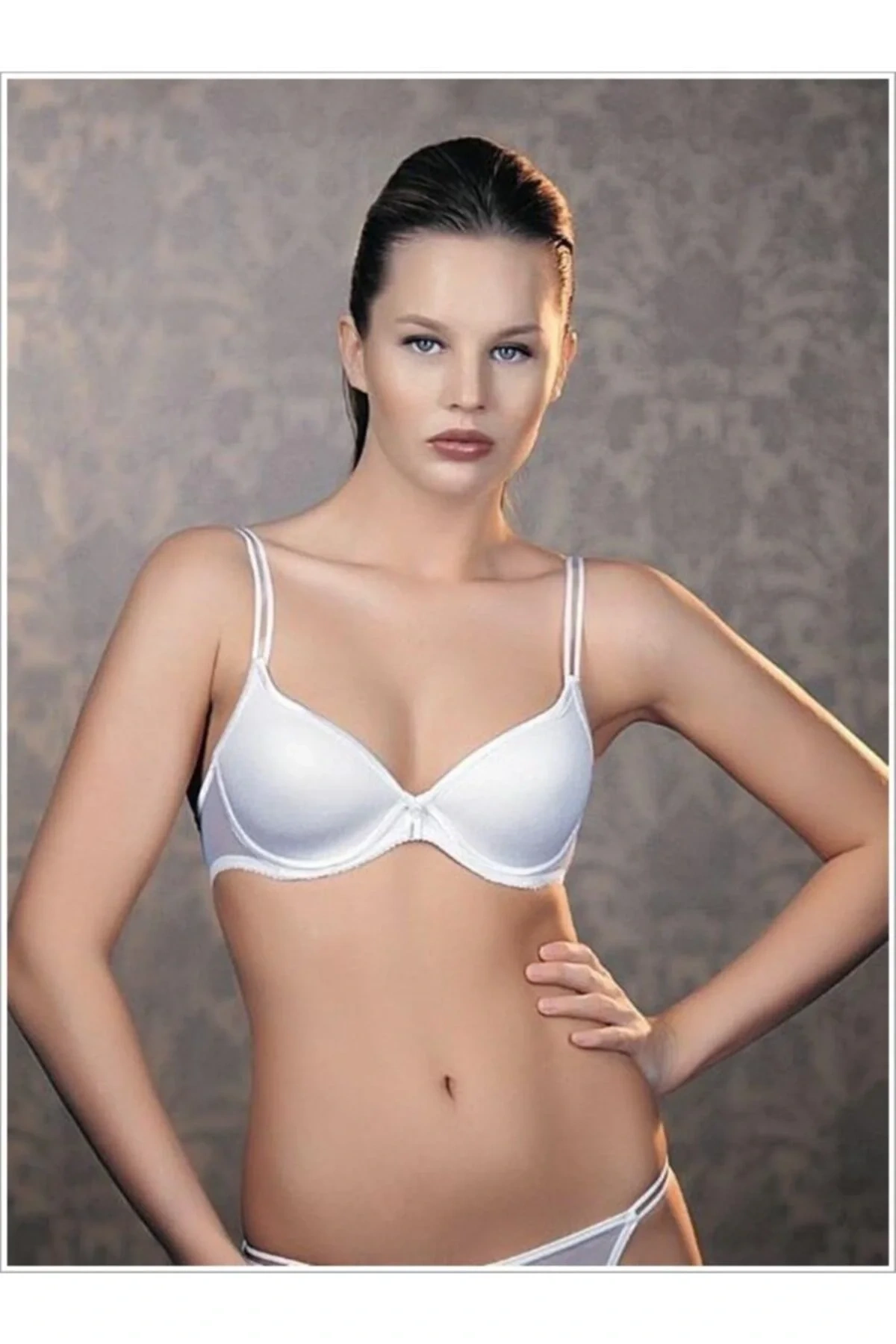 Kadın Desteksiz Sütyen Çift Askılı Soft Yıncı6100