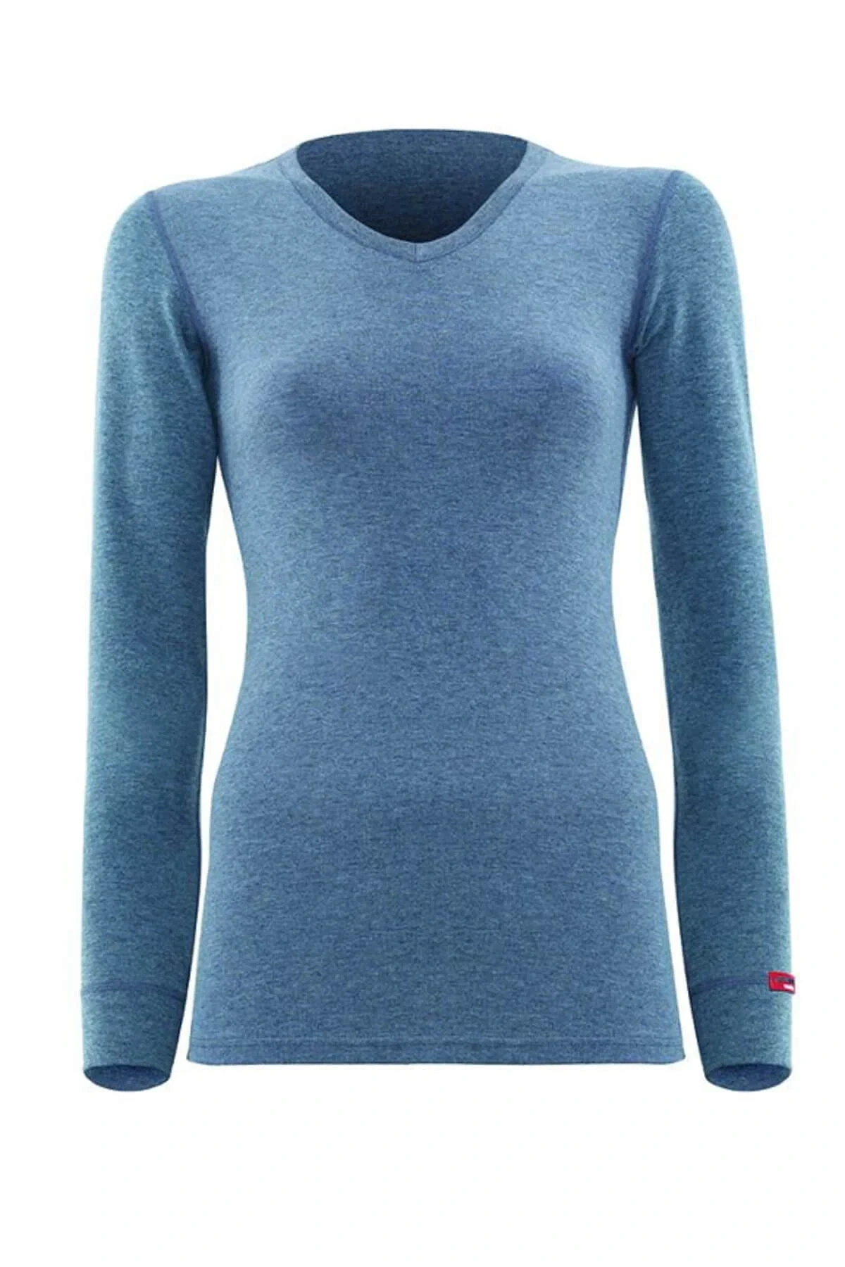 Kadın Gri Melanj 2. Seviye Termal T-shirt 1257