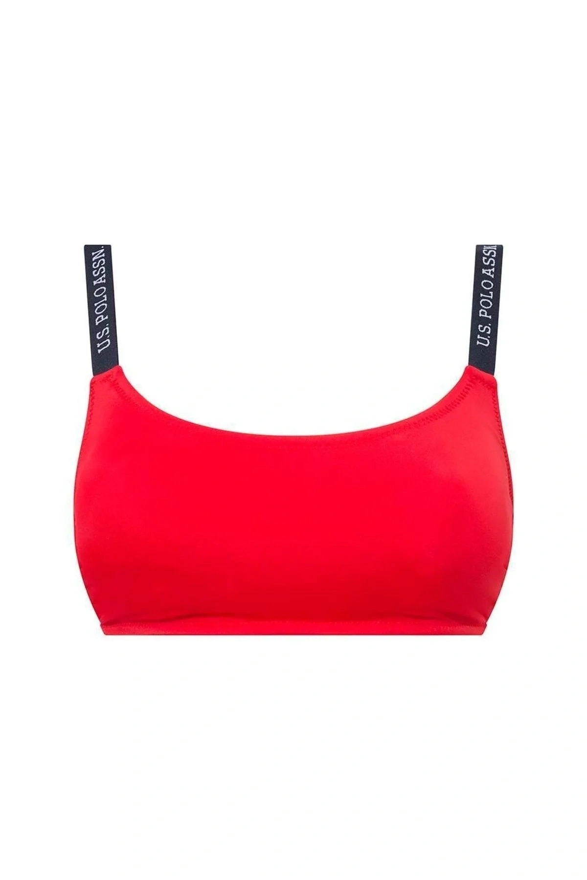 Kadın Kırmızı Ince Askılı Bikini Üst