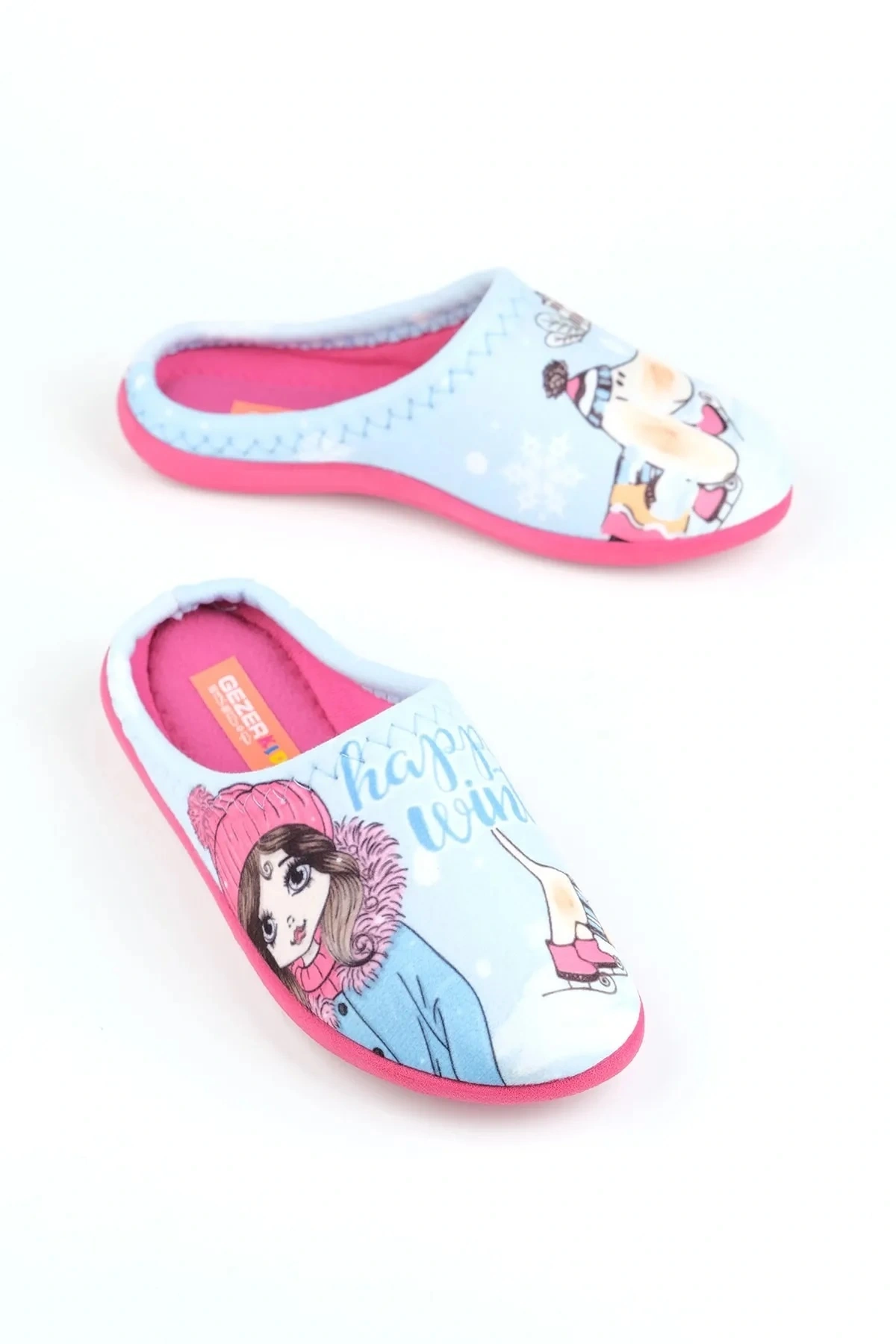 Kışlık Kız Çocuk Ev Terlik