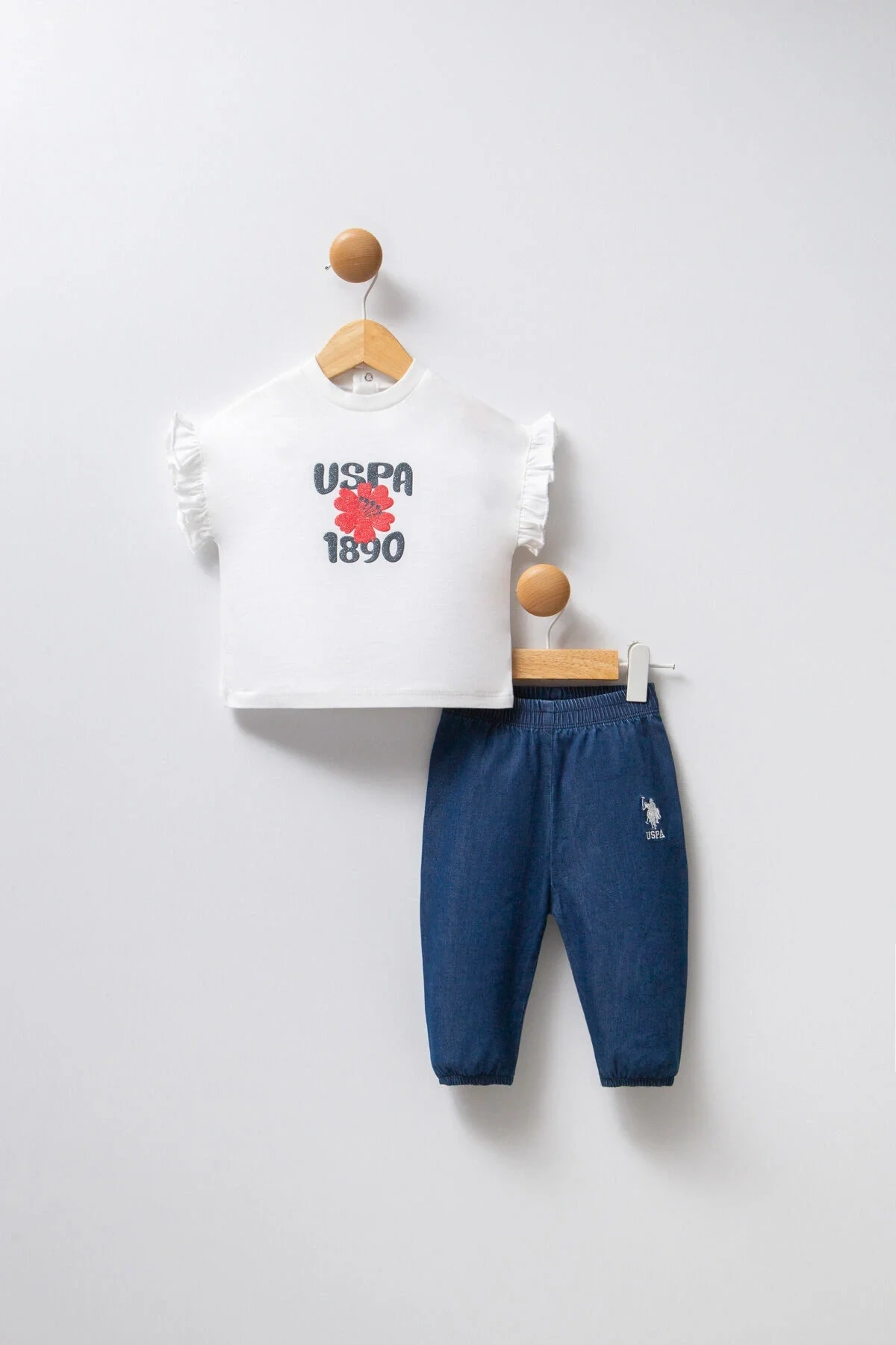 Kız Bebek Beyaz Bebek Takım