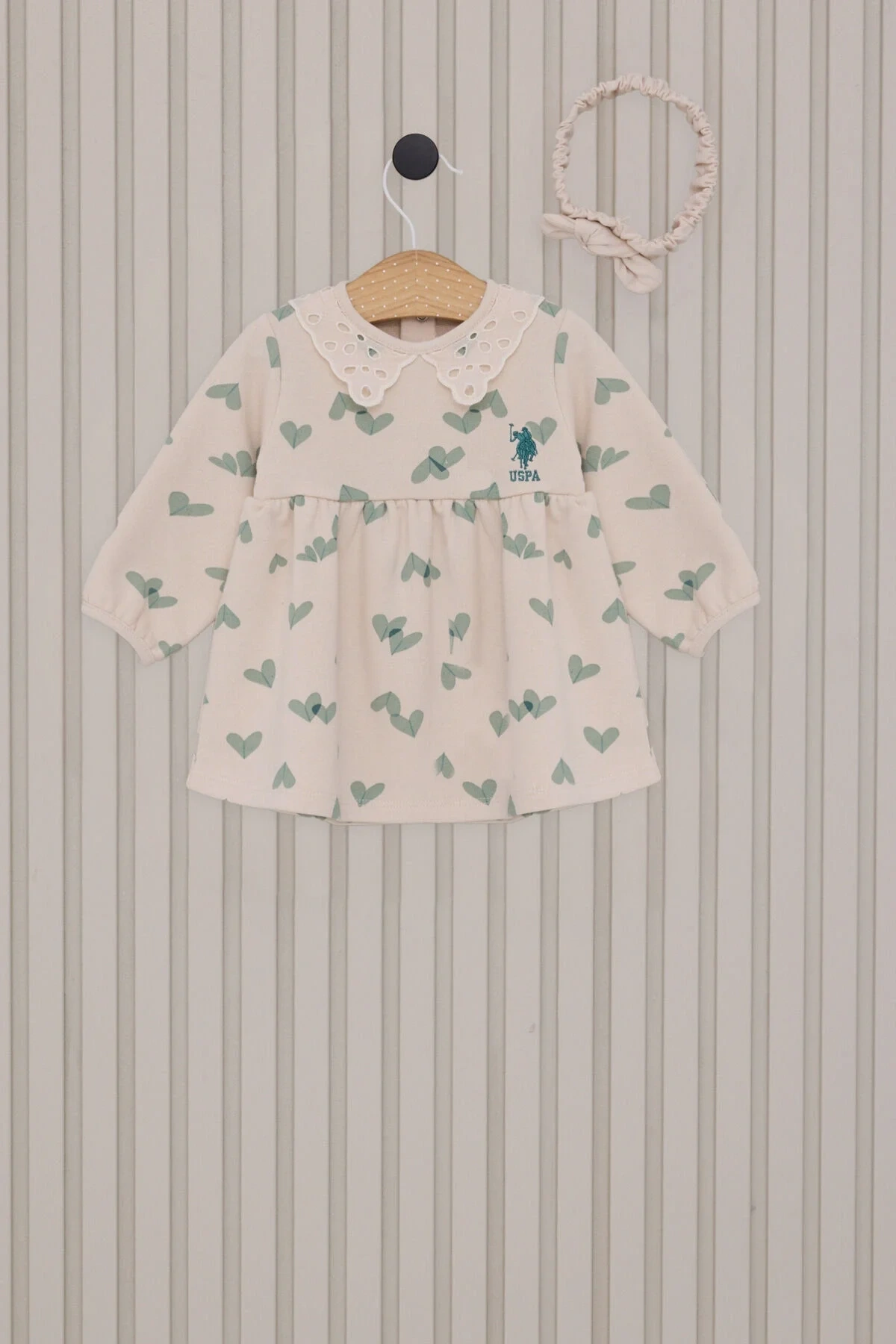 Kız Bebek Kahverengi Elbise