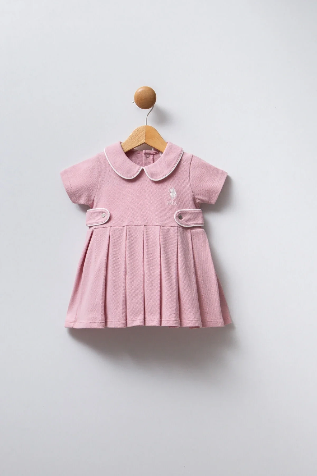Kız Bebek Pembe Elbise