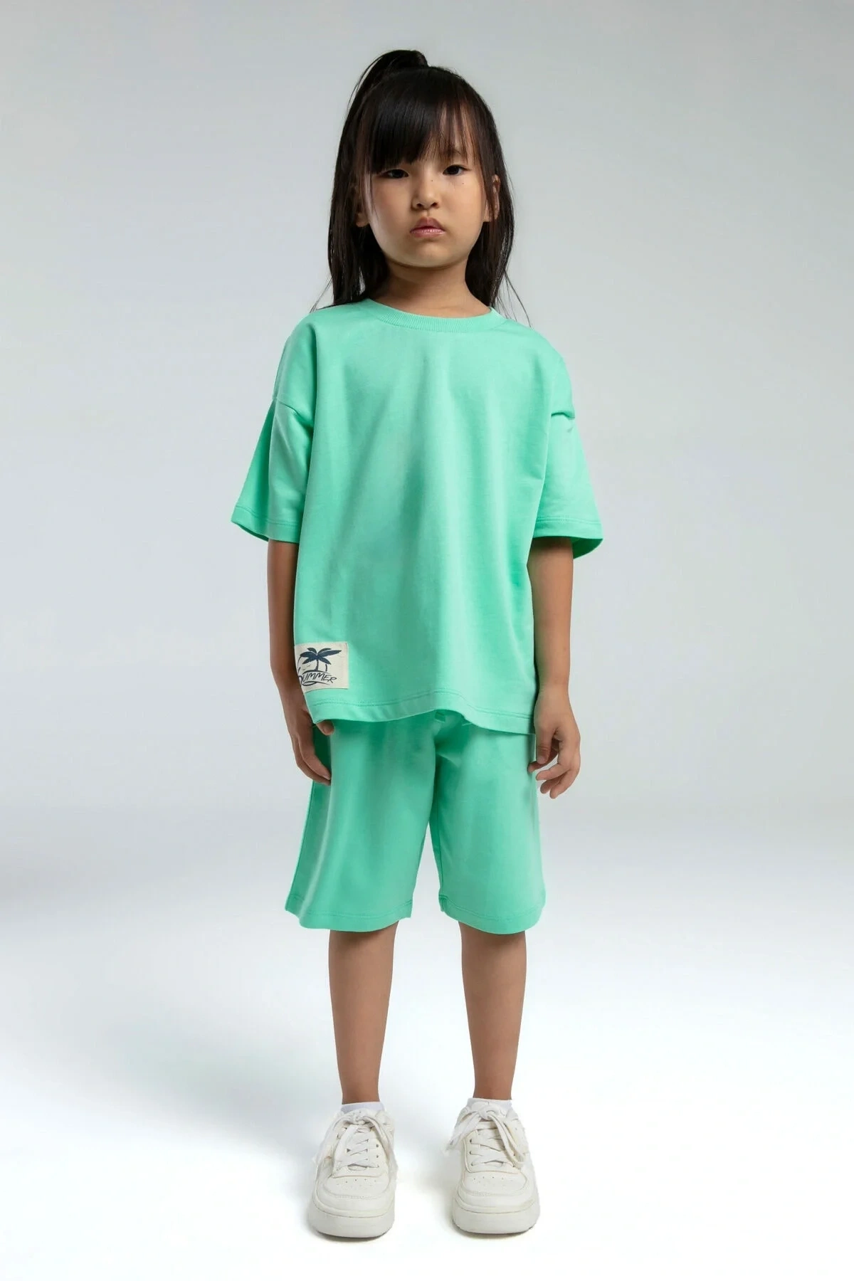 Kız Çocuk Bermuda Takım