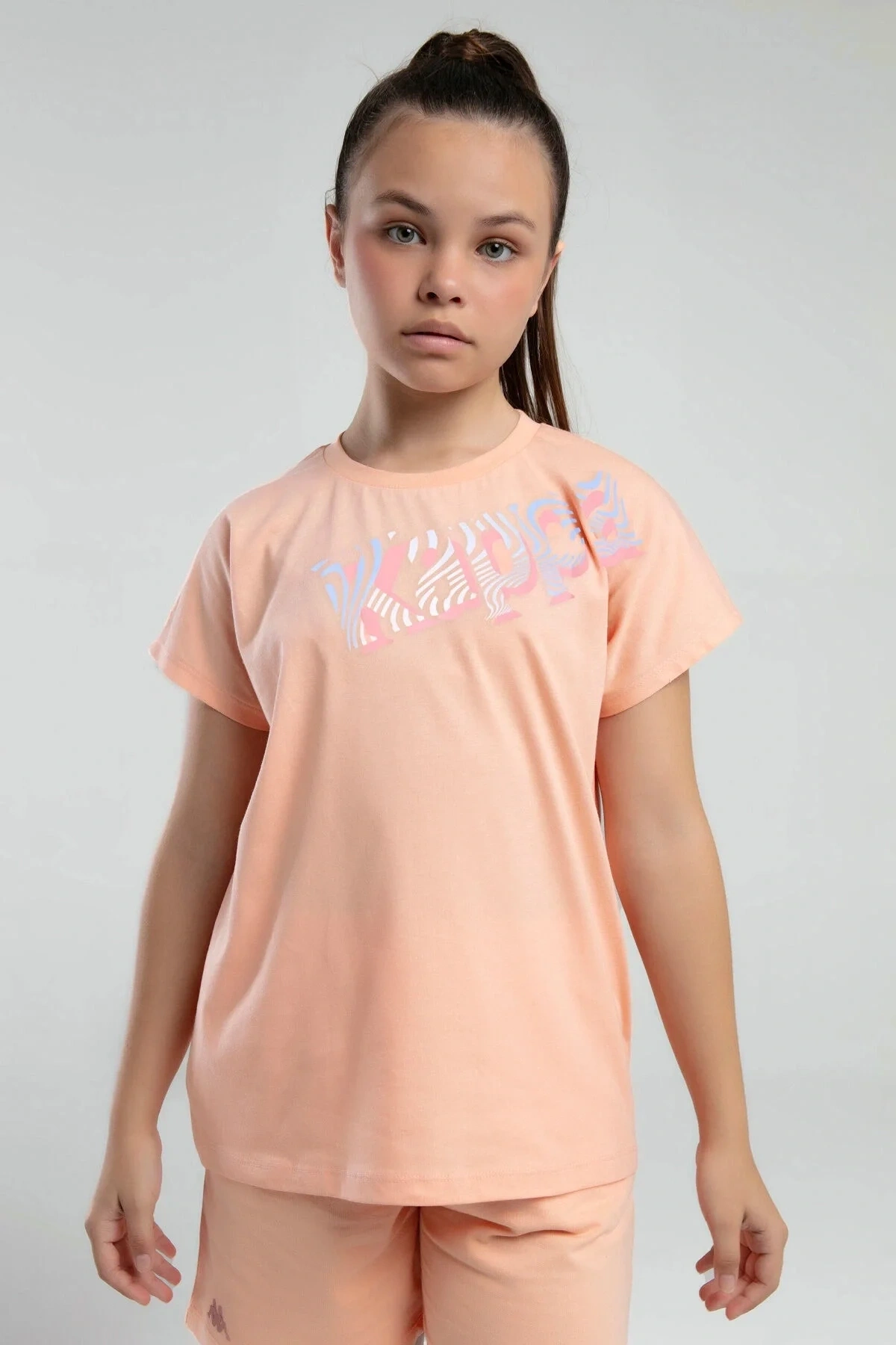 Kız Çocuk Turuncu Tişört