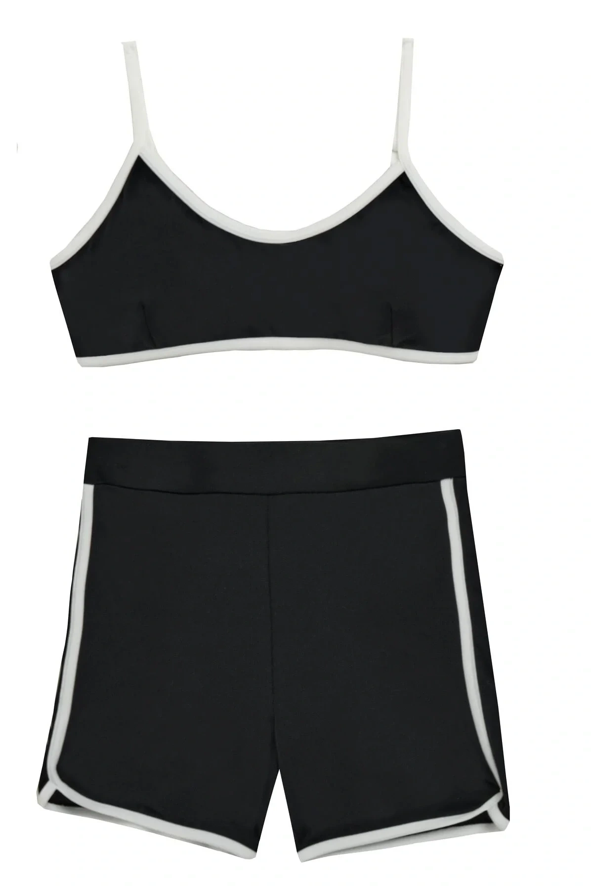 Landau Bustiyet Şortlu İkili Bikini