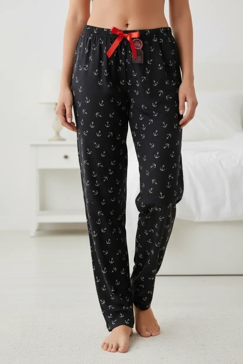 Liparis Kadın Vıscon Tek Alt Pijama 5512