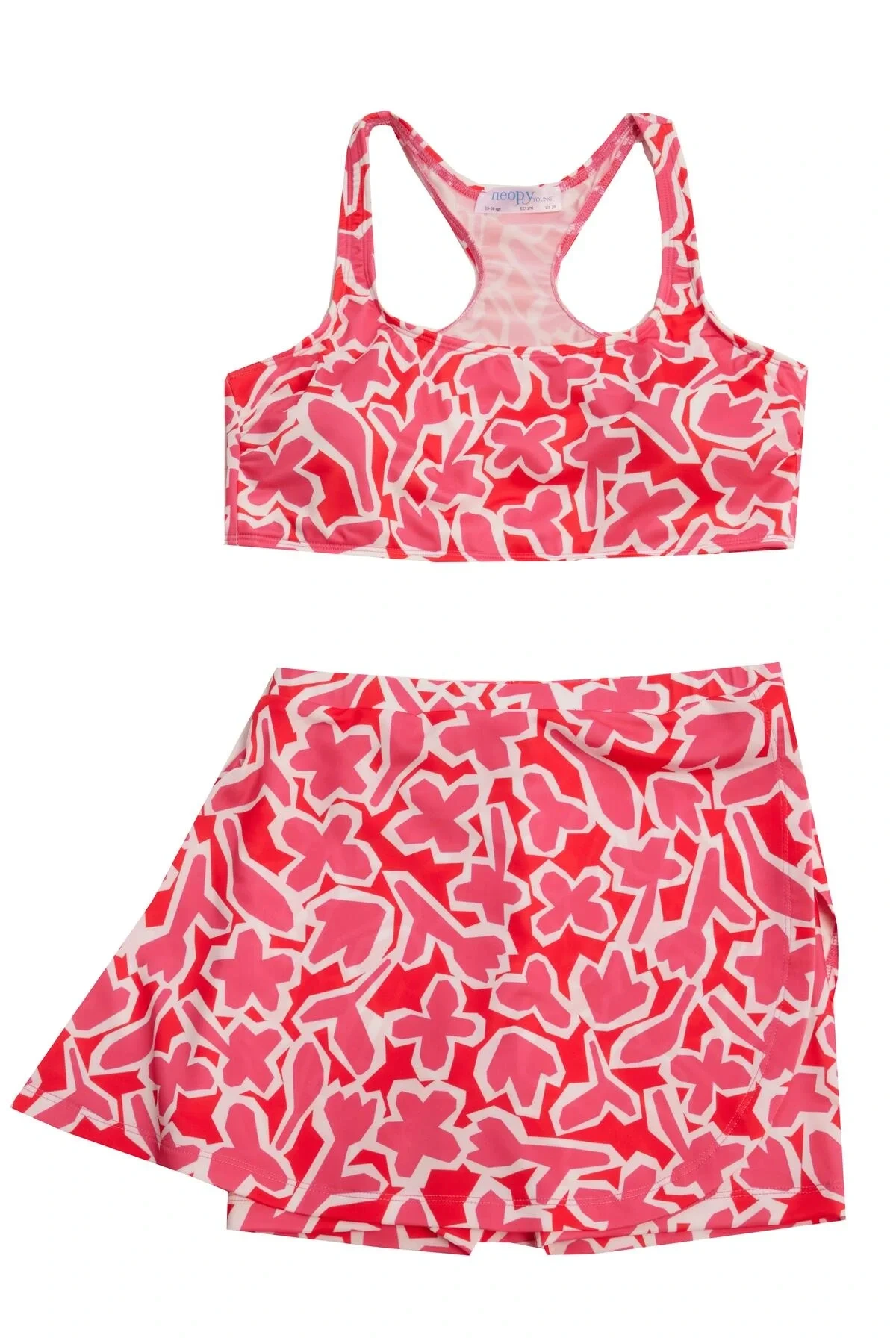 Luanda Bustiyer Etekli İkili Takım 5307