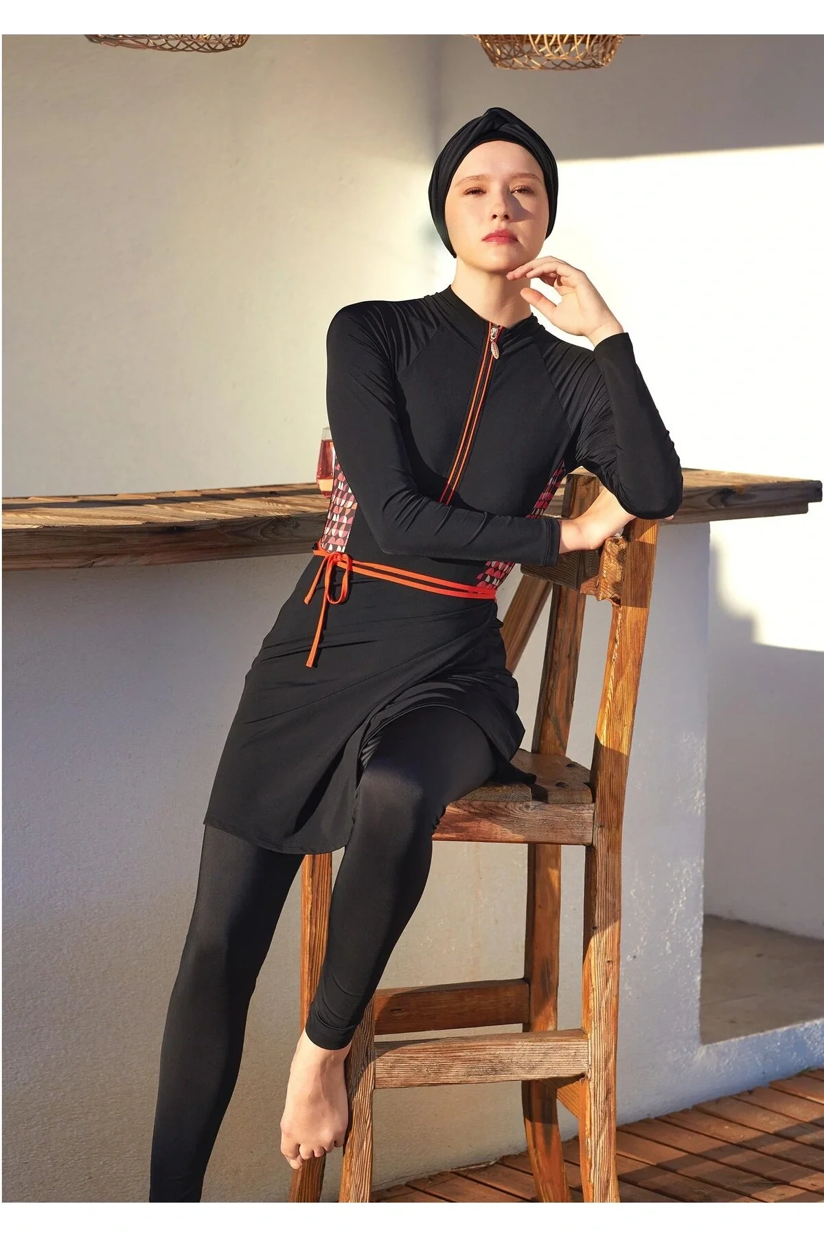 Lupita Uzun Kollu Tesettür Mayo 1110