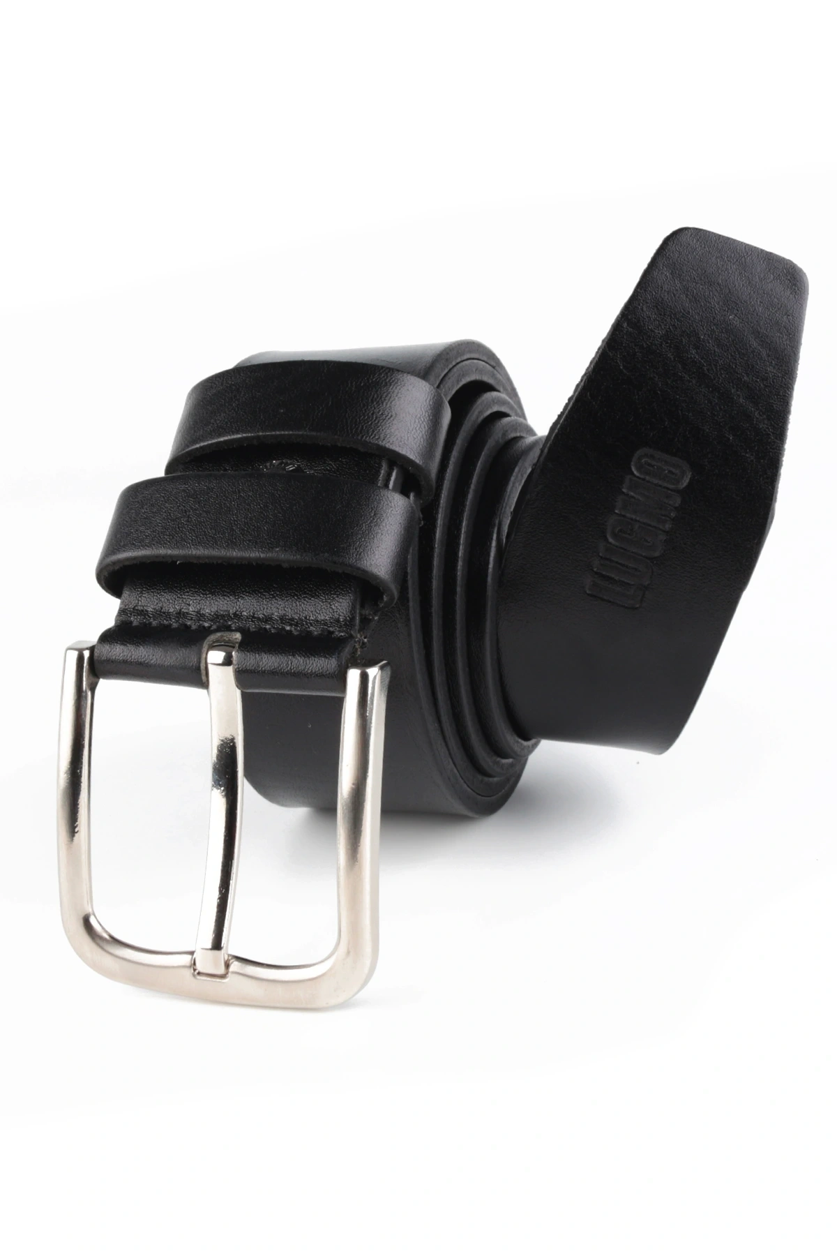 Orjinal Deri Erkek Kemer Siyah 4,5 cm