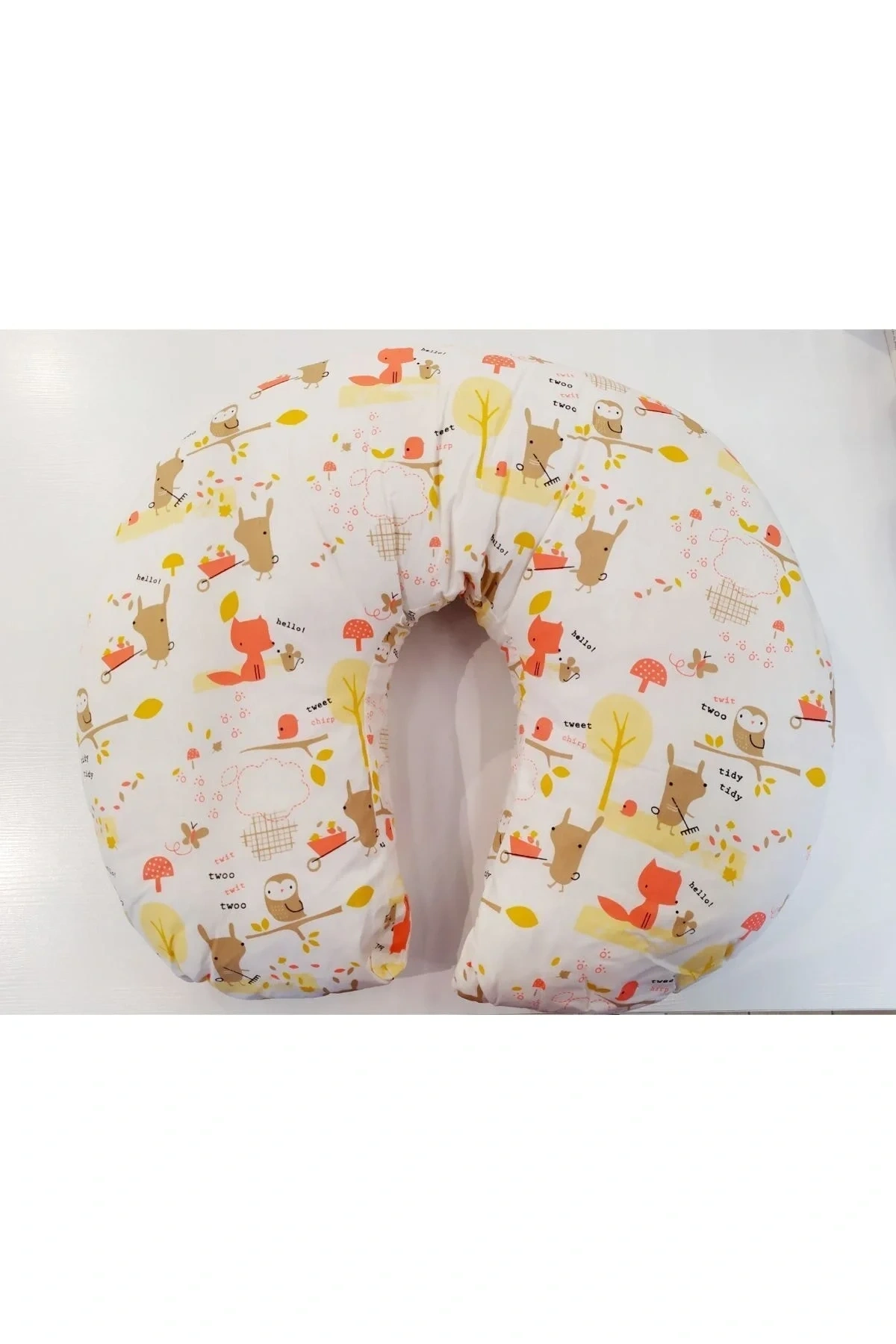 Sarı Bebek Emzirme Minderi