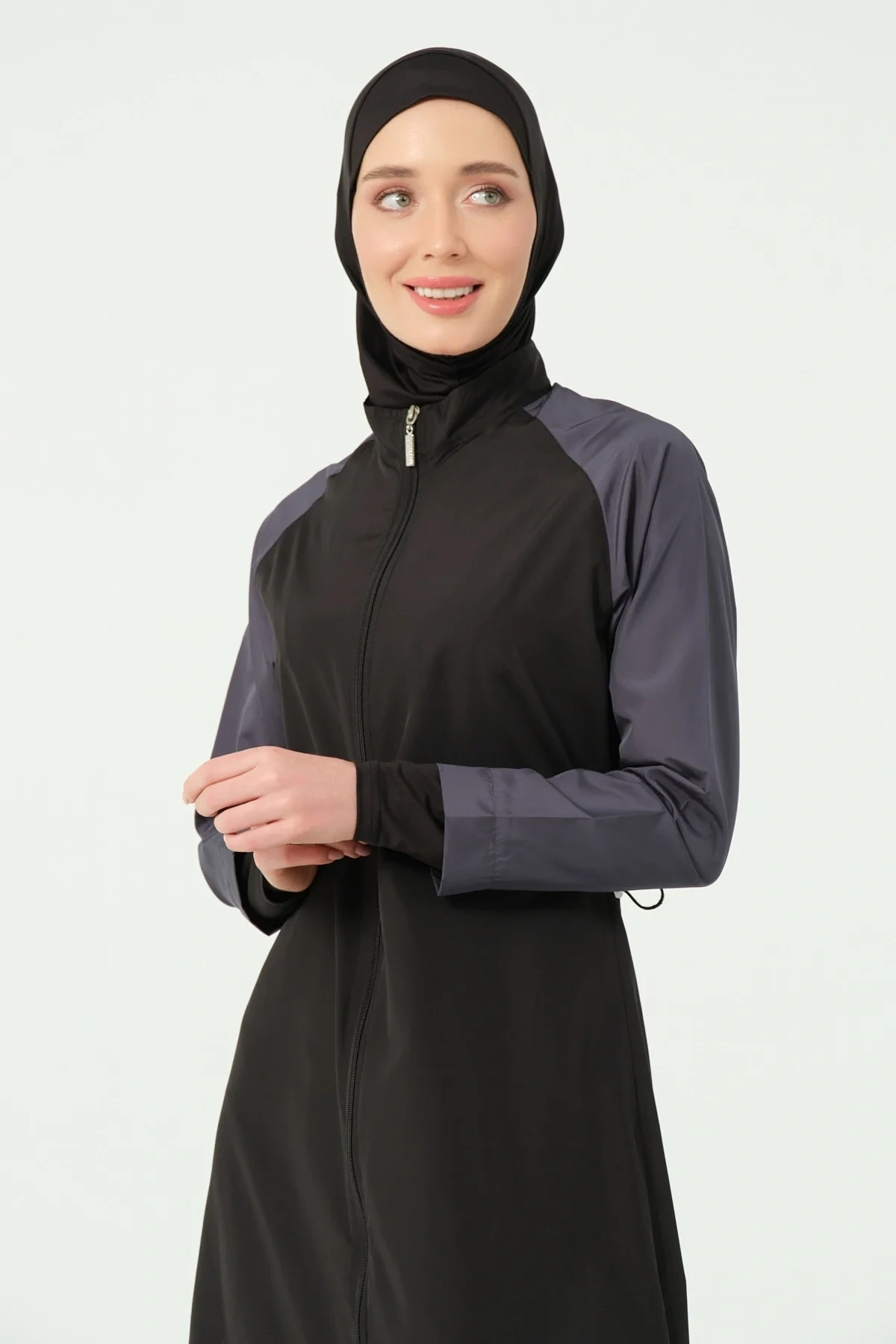 Spor Reglan Kol Uzun Tesettür Mayo
