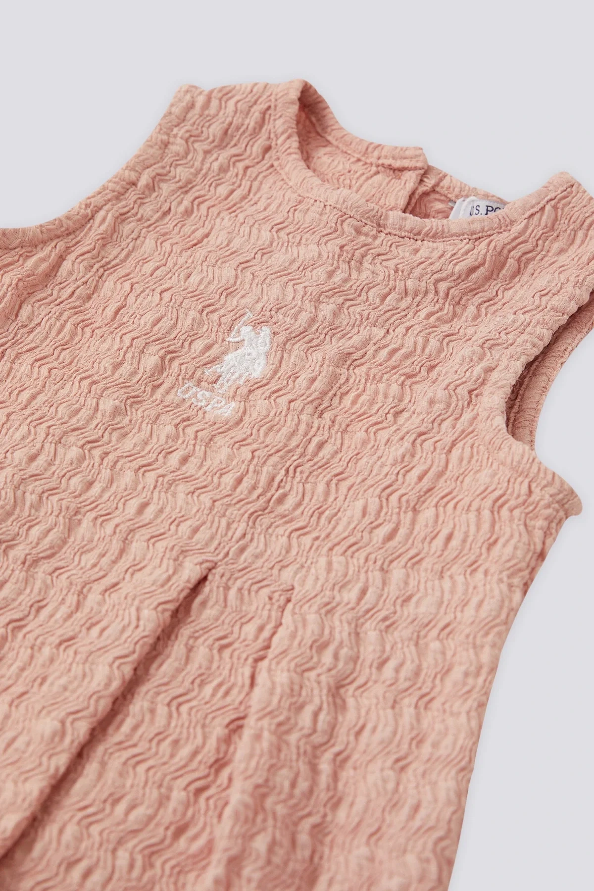 Us Polo Kız Bebek Pembe Elbise