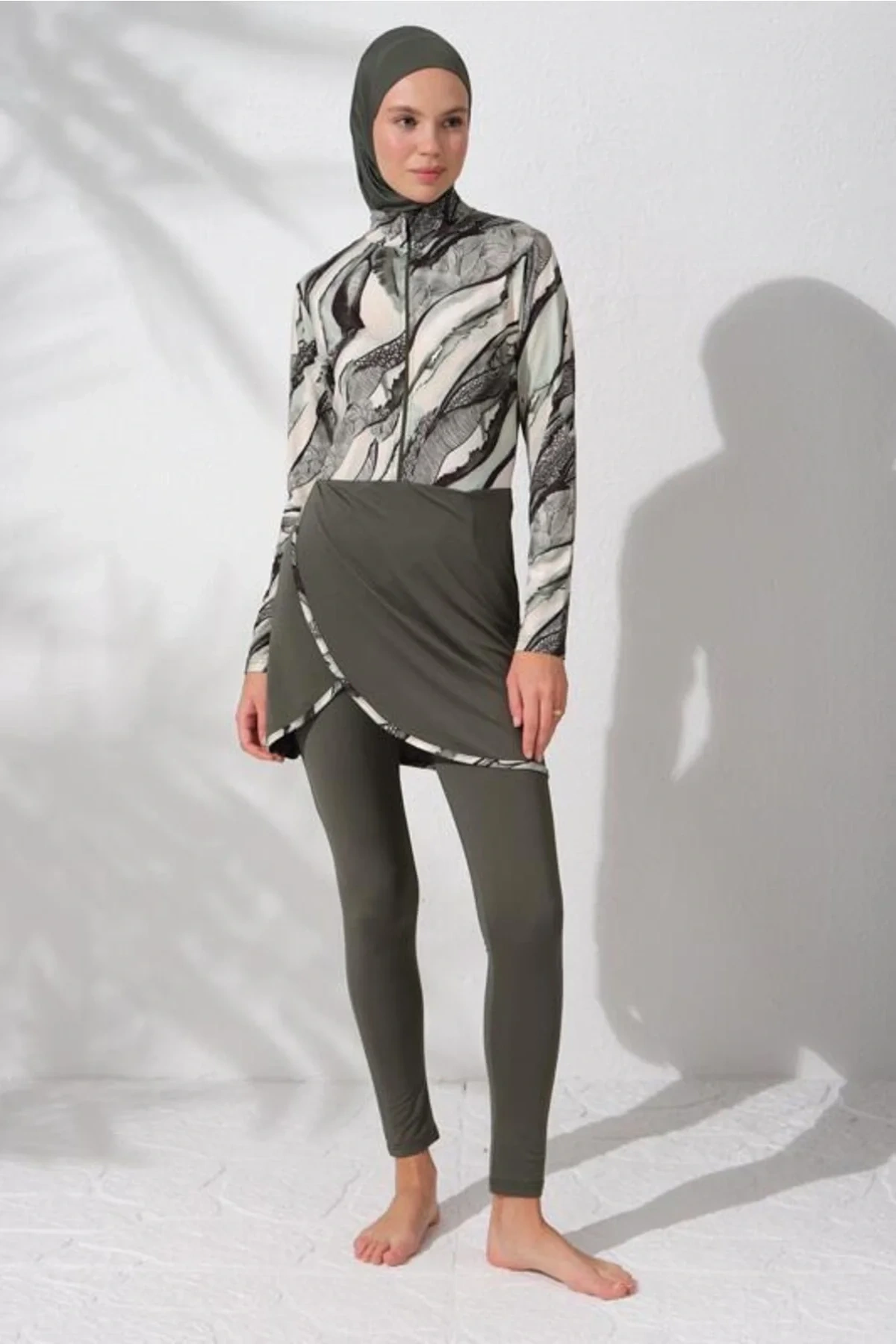 Uzun Kollu Fermuarlı Testtür Mayo 231928