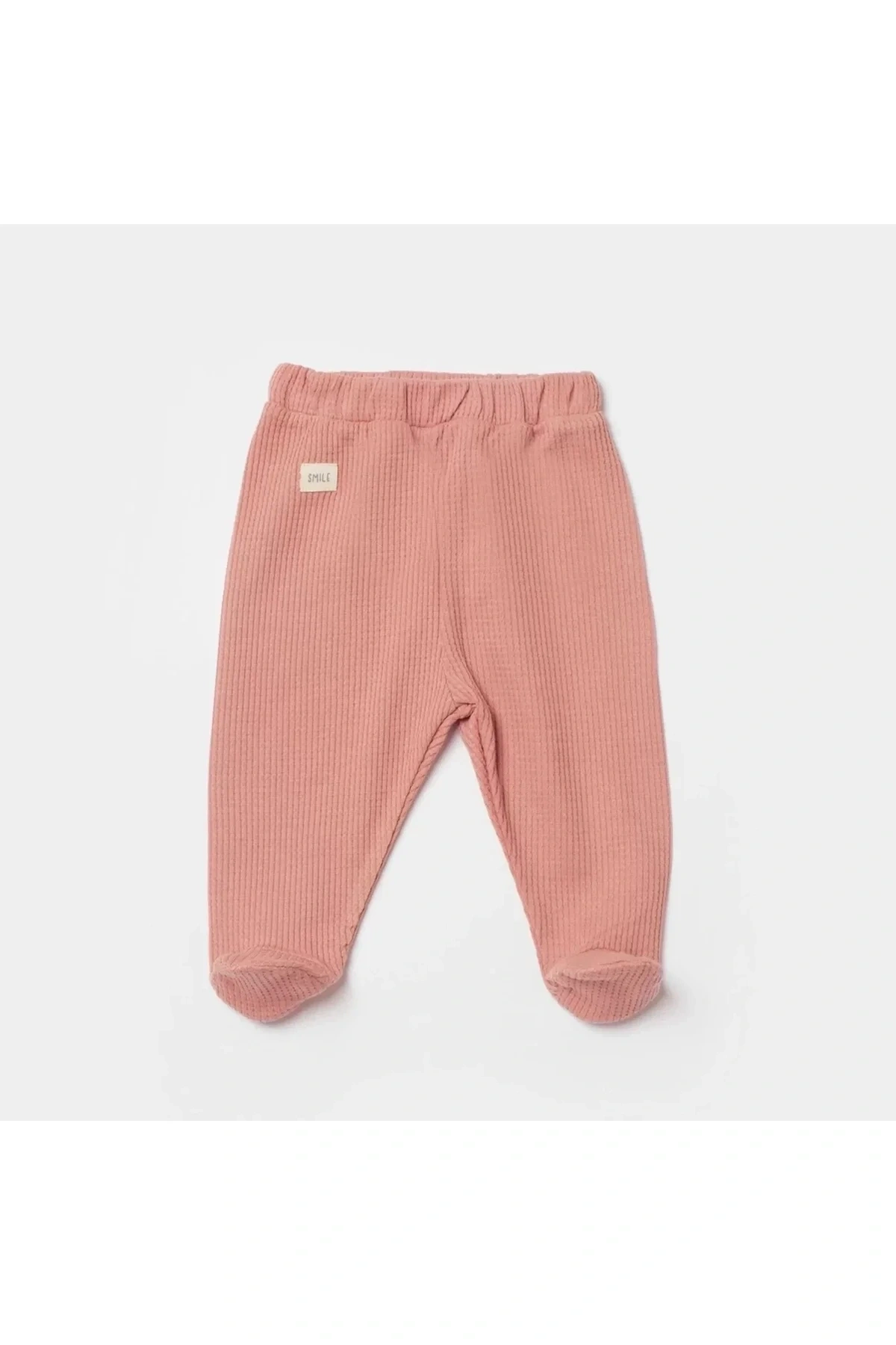 Waffle Smile Patikli Pantolon Redbrown