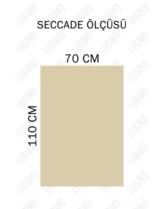 10 Adet Kadife Seccade (70cmx110cm 400gr)