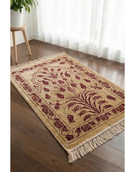 10 Adet Kadife Seccade Vizon (70cm x 110cm 400gr) Hac Ve Umre Hediyesi