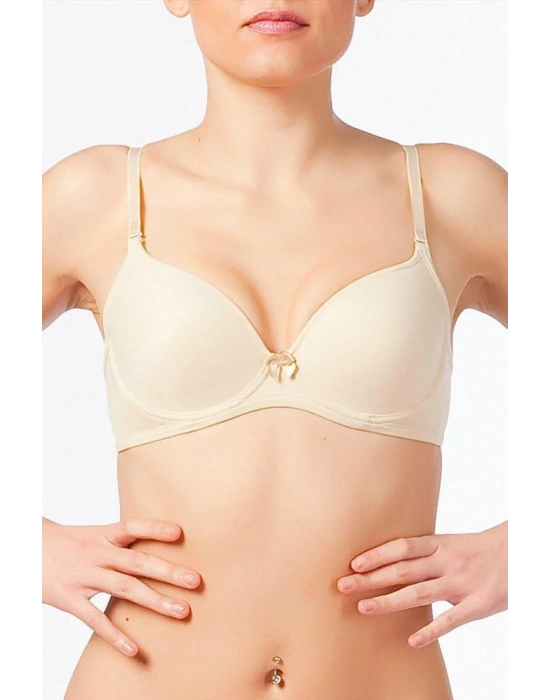 198 Kadın Ten Desteksiz Sütyen Soft Touch