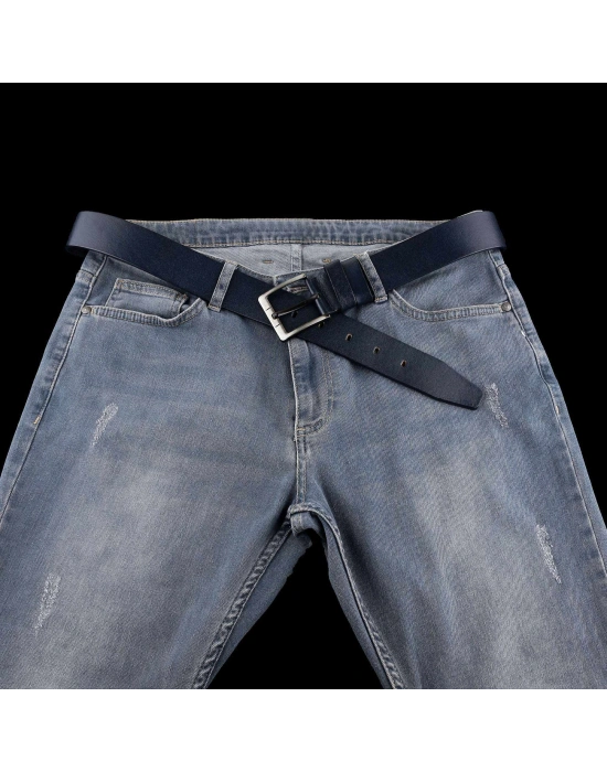 3 Adet Hakiki Deri Erkek Kemer 4,5 cm