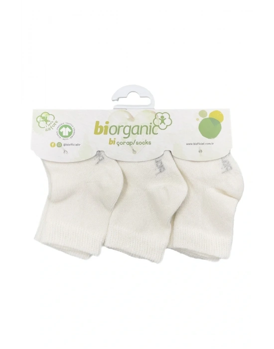 3lü Düz Çorap 68432