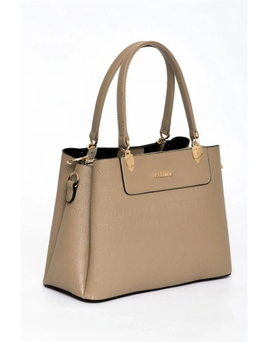 Kadın Omuz Çanta Klasik 206 Vizon Lazer