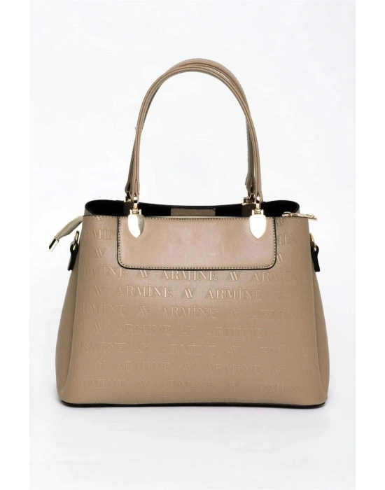 Kadın Omuz Çanta Klasik 206 Vizon Lazer