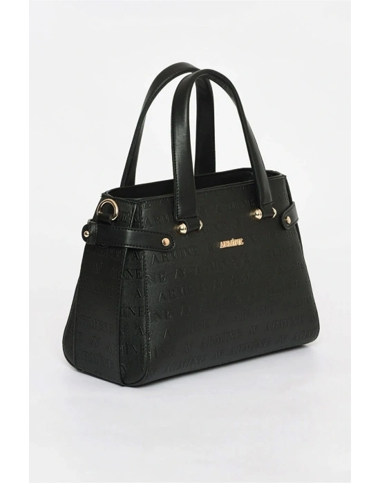 Kadın Omuz Çantası Günlük Çanta 172 Siyah Lazer