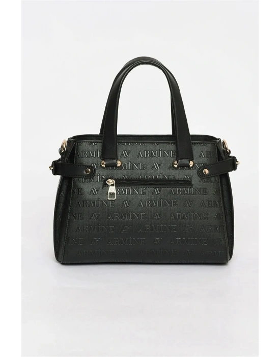 Kadın Omuz Çantası Günlük Çanta 172 Siyah Lazer