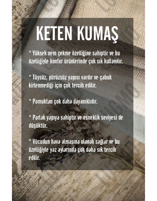 Keten Kumaş Nakışlı Püsküllü Kırlent Kılıfı Punch Renkli Sarmaşık