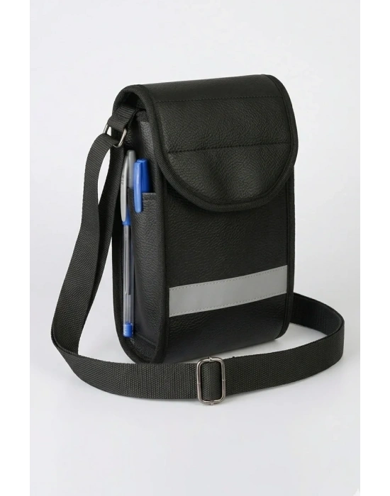 Suni Deri 2 Adet Pos Cihazı Çantası Su Geçirmez