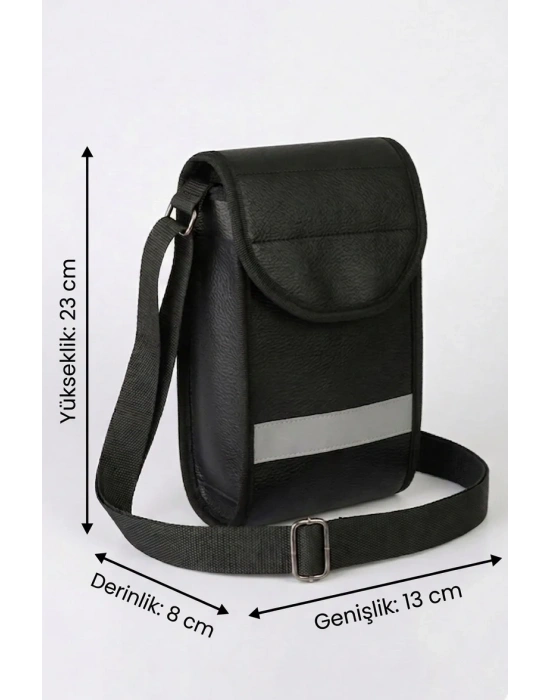 Suni Deri Pos Cihazı Çantası Su Geçirmez