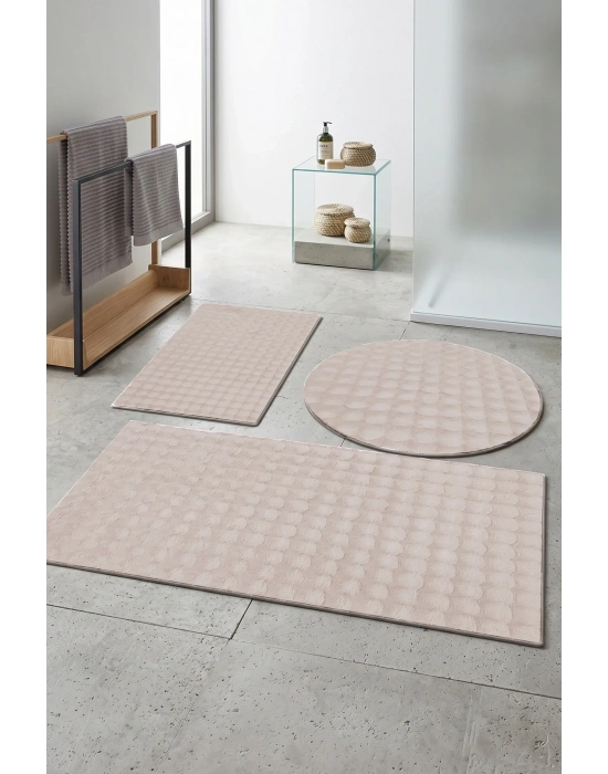 Banyo Paspası Kaymaz Taban Peluş Bubble 50X50 cm
