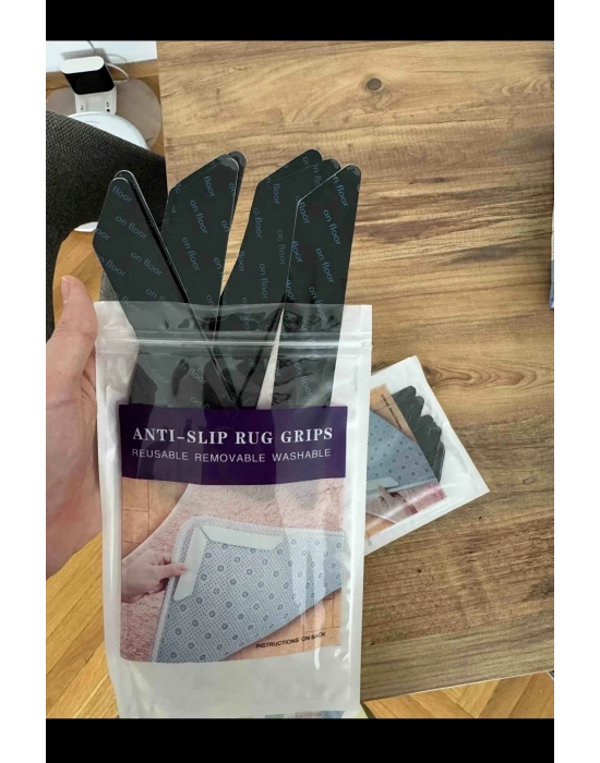 8 Çift (2 Paket) Halı Kaydırmaz Bant