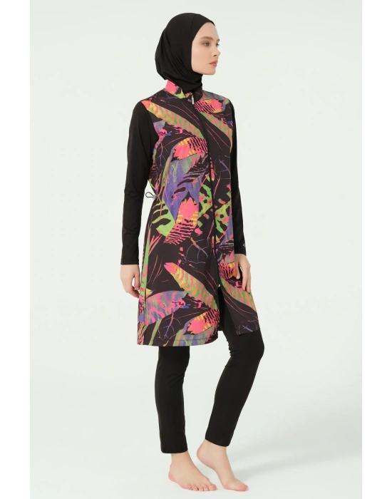 Ada Desenli Tesettür Mayo