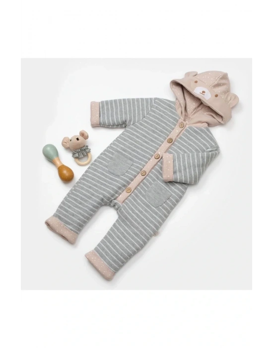 Adventure Bear Kapüşonlu Tulum 60772