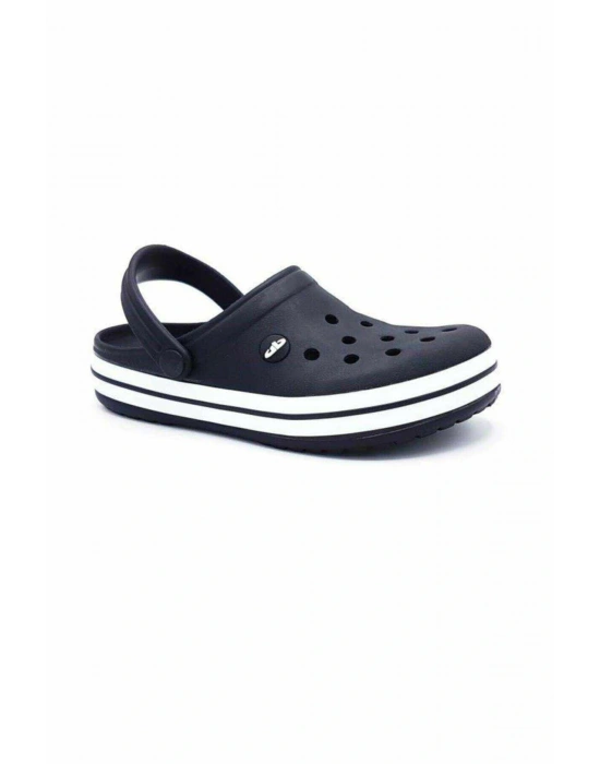 Akınal Bella Unisex Sabo Terlik Hastane Terliği Siyah