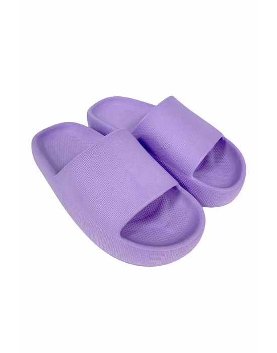Akınal Bella Unisex Sabo Terlik Önü Açık Lila