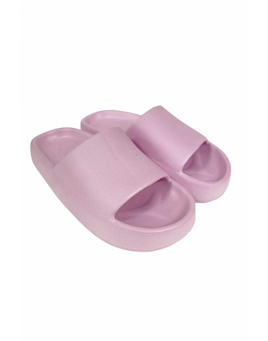 Akınal Bella Unisex Sabo Terlik Önü Açık Pudra