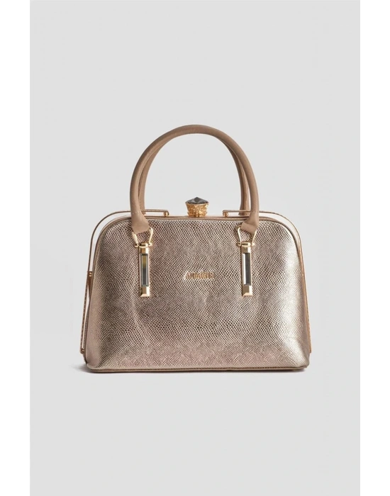 Armine Kadın Omuz Çantası 339 Gold-V