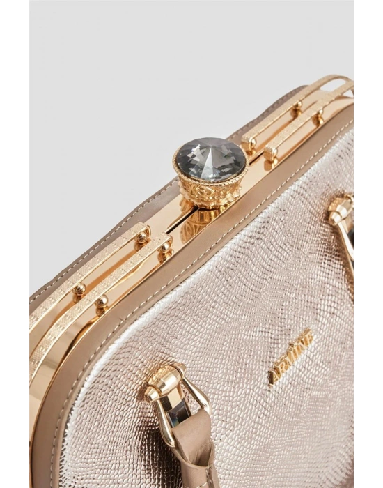 Armine Kadın Omuz Çantası 339 Gold-V