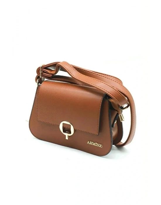 Armine Kadın Omuz Çantası Çapraz Çanta 329 Taba
