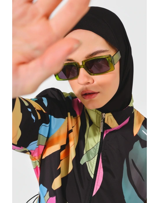 Atina Desenli Tesettür Mayo