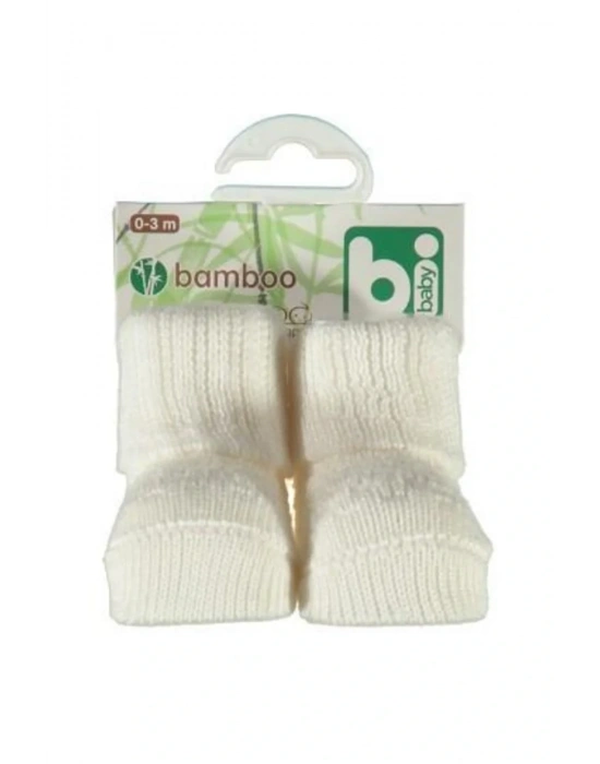Bambu Jakarlı Unisex Bebek Çorap 68113
