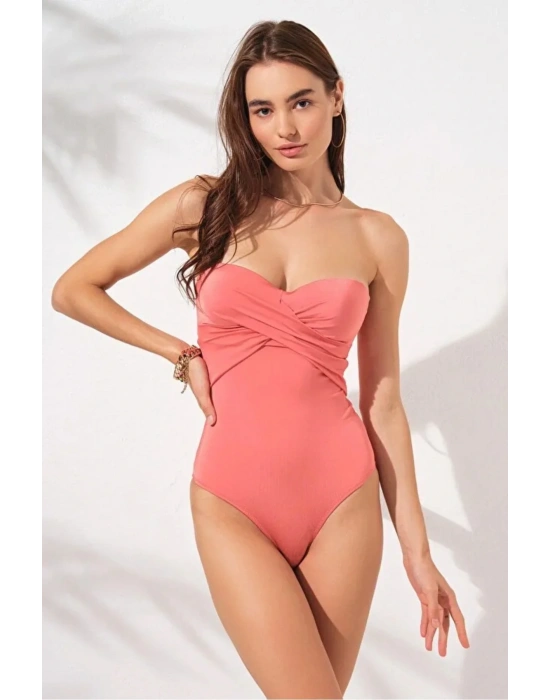 Bandy Kaplı Straplez Mayo Dlx-231132