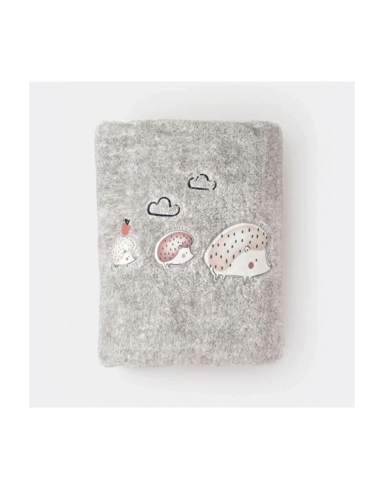 Basic Forest Welsoft Battaniye Gri 90x100 Cm.