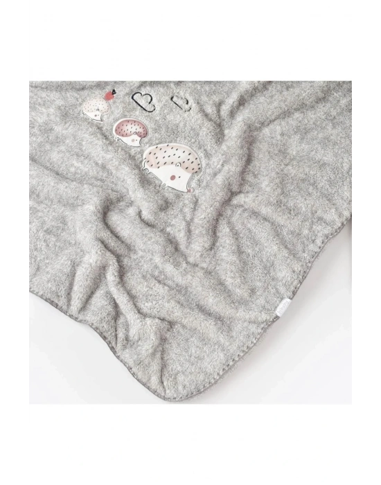 Basic Forest Welsoft Battaniye Gri 90x100 Cm.