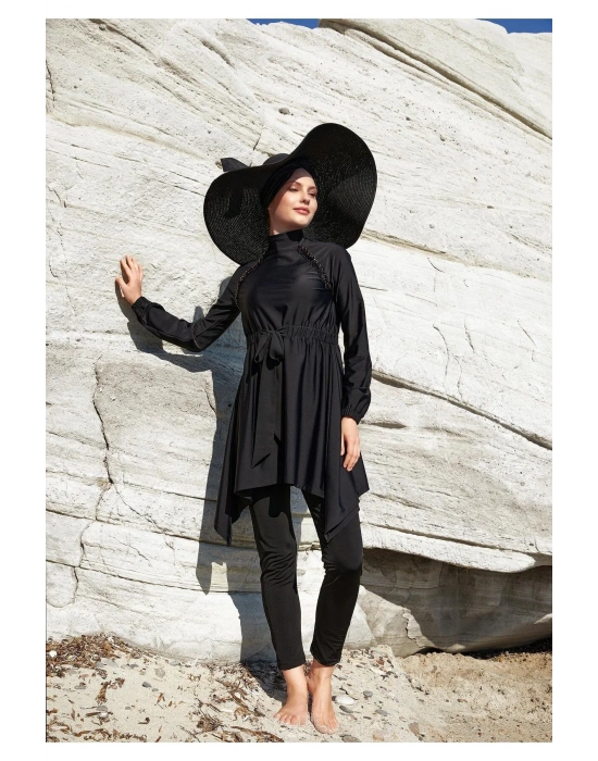 Belında Uzun Kollu Tesettür Mayo 1124