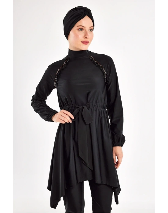 Belında Uzun Kollu Tesettür Mayo 1124