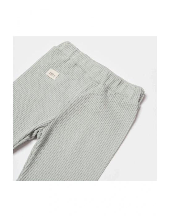 Bibaby Biorganic Waffle Smile Bebek Pantolon 57900 Mint