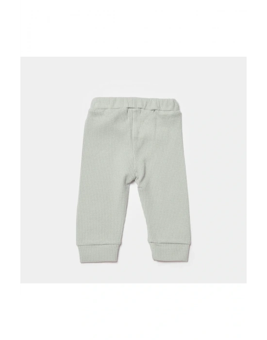 Bibaby Biorganic Waffle Smile Bebek Pantolon 57900 Mint